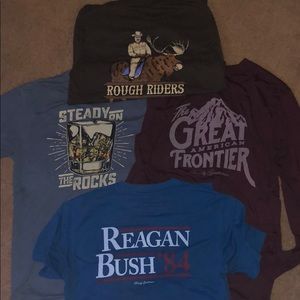 Rowdy Gentleman lot of shirts